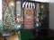 Christmas Backdrop for Photography Outdoor Wood Door Newborn Kid Portrait Photo Background Photoshoot Studio Props