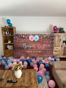 gender reveal backdrop for photography party decoration banner boy or girl photo background studio computer printed