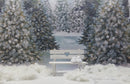 Christmas backdrop for photography Winter wonderland background for photo studio Christmas Tree Back drop for photobooth