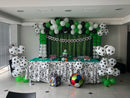 Photography Background Green Field Grass Soccer Party Backdrop Boy Baby Happy Birthday Party Decor Football Backdrop Photo Studio