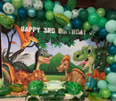 Jungle Safari Photography Custom Birthday Backdrop Party Animal Zoo Cute Dinosaur Decor Backdrop Photo Studio