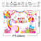 Unicorn Themed Birthday Party Decorations Backdrop Rainbow Unicorn Happy Birthday Party Banner Children Background Photocall