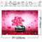 Valentine Party backdrop for photography red heart background for photo studio glitter Love 14th February photographic Backdrop