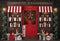 Valentine's Day Photography Background Red Rose Fresh Flowers Rustic Brick Wall Wedding Portrait Backdrop Photo Studio