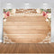 Wedding backdrop for Photography Bridal Shower Party Decoration Background for Photo Studio Wooden Flower Wall Photocall Prop