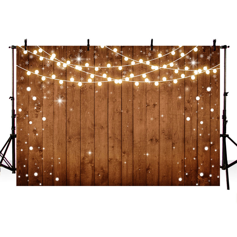 Wedding backdrop for photography bridal shower background for photo studio wooden floor glitter light Photocall Boda Background