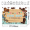 Arrière-plan de fête à thème occidental, fête d'anniversaire de Cowboy, arrière-plan rustique du Far West pour photographie, Studio de stand Photo