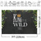 Wild One – arrière-plan de photographie sur le thème des animaux, pour fête de 1er anniversaire, Safari dans la Jungle, décorations de bannière pour stand Photo de bébé garçon