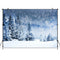 Fondos de invierno bosque Bokeh fondo fotográfico copos de nieve fondos fotográficos para estudio fotográfico