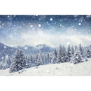 Fondo de fotografía de invierno sesión fotográfica escena de nieve de invierno foto de fondo para estudio fotográfico montaña gama Bokeh accesorios de Navidad