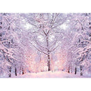 Winter Snow Scenery Photography Backdrop Newborn Kid Children Portrait Forest Photo Background Studio Photocall