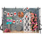 Wonderland Photography Background Tea Party Fairy Flowers Princess Birthday Party Decor Decorate Backdrop Photo Studio