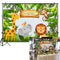 Woodland Jungle Safari Party Photo Backdrop Animals Forest Photography Background Happy Birthday Theme Party Decoration