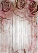wood flowers backdrop baby floral photo background for photography kids photo background vinyl
