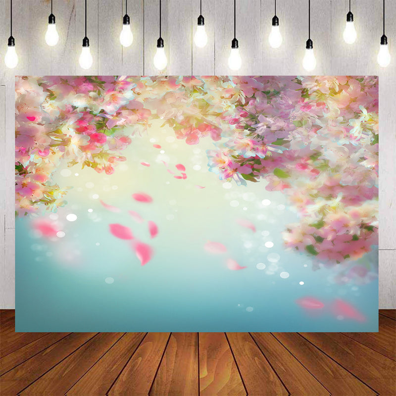 Colorful Flowers Photography Backdrops Spring Background Backdrops Props Baby Shower Vinyl photo Backdrop Girls