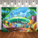 Cartoon for Kids Photography Backdrops Child Party Banner Background Backdrops Props Vinyl photo Backdrop Girls