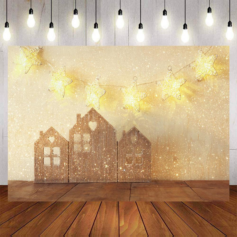 Twinkle Twinkle Little Star Background for Picture Baby Shower Photo Backdrop Kids Party Banner Background Decor