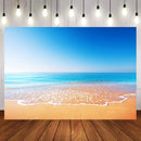 Sea Beach Photography Backdrops Hawaii Luau Summer Holiday Background Backdrops Props Tropical Ocean Vinyl photo Backdrop