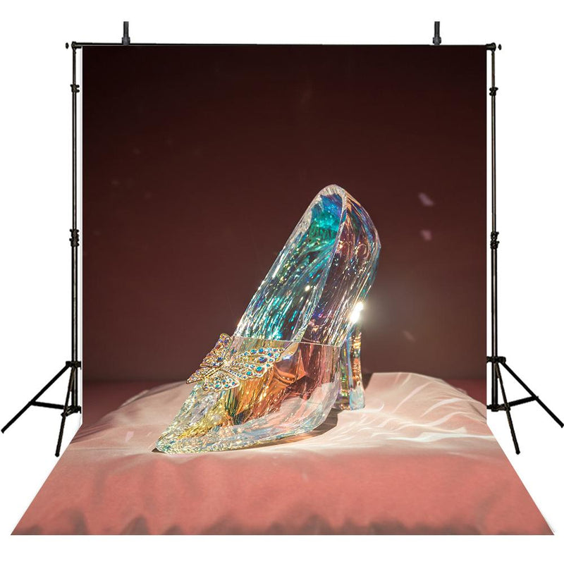 Photography Backdrops Crystal Shoes For Girls Photography Background For Photo Studio