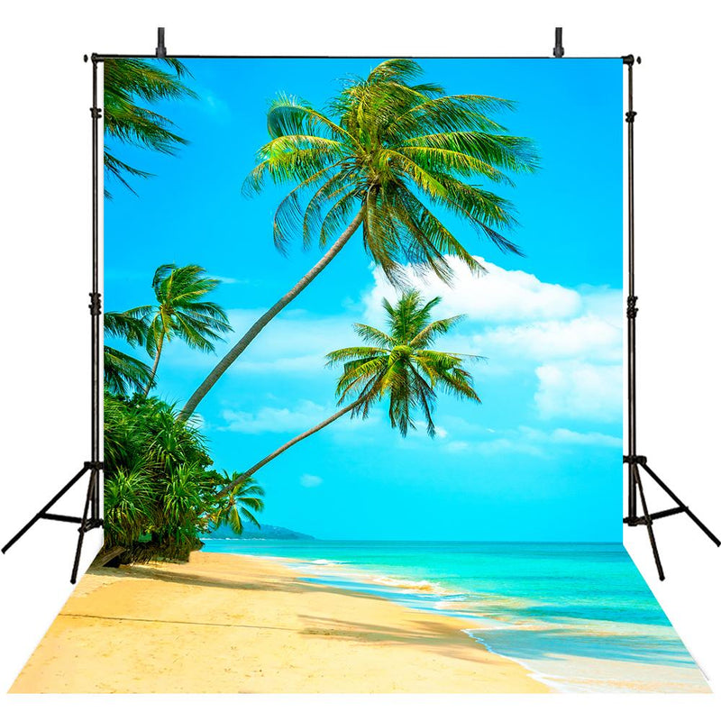 Tropical Hawaii Beach Photography Backdrops Rainforest Photography Background For Photo Studio