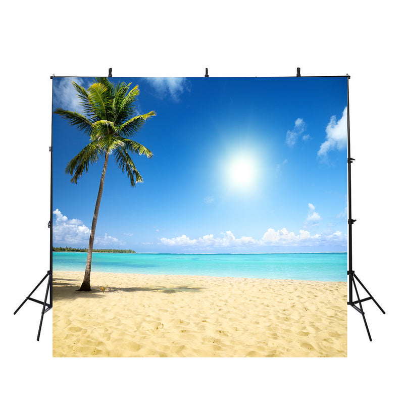tropical beach photo backdrop sea beach scenery photography background hawaii luau photo booth props large vinyl background for photography