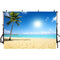 Hawaii Luau Photography Backdrops Tropical Sea Beach Background Backdrops Props Vinyl photo Backdrop