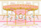 Carousel Photography Backdrops Kids Party Idea Banner Background Pink Indoor Amuse Backdrops Photo Studio