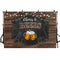 Saludos y cervezas fiesta de cumpleaños telón de fondo suministros de decoración tablero de madera rústico fondos para fotomatón con brillo