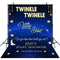 twinkle twinkle litter star photo backdrop customized name backdrops baby shower photo booth props twinkle stars backdrop for party photography backdrop navy blue stars