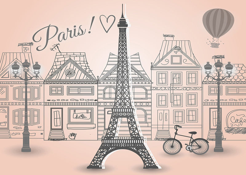  Eiffel Tower backdrop for photography Paris background for photo booth studio kids party banner photo backdrop