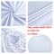 Customize Size White 5pcs Cylinder Plinth Covers Decorations