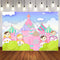 Cartoon Photography Backdrops Kids Party Idea Banner Background Clouds Backdrops Photo Studio