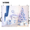 Fondo de fotografía de madera nieve de invierno Fondo de fotografía de Navidad Feliz Navidad accesorios de fotomatón decoración interior telón de fondo de tela de vinilo