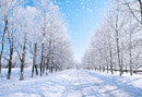 snow landscape photo backdrop nature winter scenery photography background interior decoration photo booth props Merry Xmas backdrops