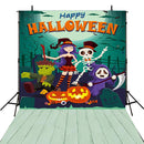 trick or treat backdrops halloween party photo booth backdrop 6x9 backdrop for picture Pumpkin Lantern photography background for child photo props