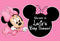 Custom Name Monkey Mouse Photography Background Children Birthday Banner Minnie Mouse Photo Studio Backdrop Girls 1st Birthday Vinyl Photo Prop