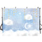 Twinkle Twinkle Litter Star Photography Backdrops Stars Moon Vinyl Photography Backdrop Newborn Photo Booth Props Party