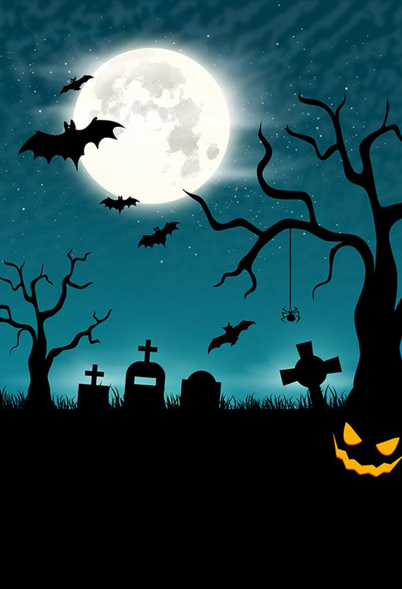 black light photo backdrop halloween 6x9ft halloween graveyard photo backdrop night moon