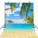 sea beach photo backdrop summer 8x12 tropical backdrop for picture photography background photo backdrop beach scene 6x9 backdrop Hawaii theme photo booth props luau