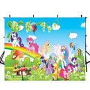 My Little Pony backdrop for pictures cartoon photography backdrops Friendship Is Magic photo booth props Unicorn photo backdrop vinyl TV show background for photographer