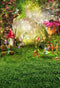 Mushroom Photography Backdrops Alice in Wonderland Backdrop Jungle Safari Party Girls Photography Background For Photo Studio