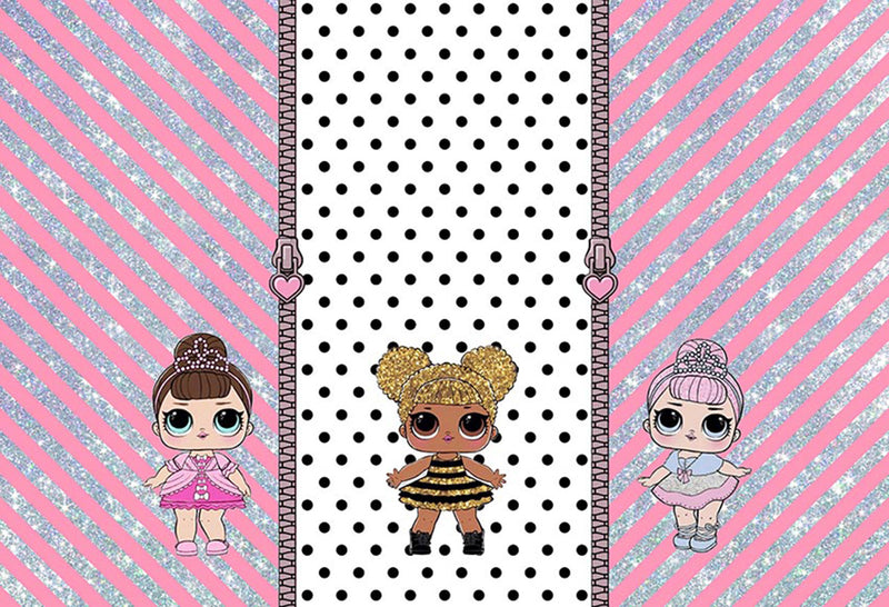backdrop for pictures lol surprise photography backdrop cartoon pink sparkle background for photographer lol surprise photo booth props vinyl backdrops