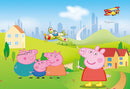 Peppa Pig backdrop-photo backdrops Peppa Pig-backdrop for pictures movie theme-photo booth props cartoon-photo backdrop happy birthday-Peppa Pig background