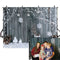 wood floor photo backdrop winter snowflake photography background Merry Christmas photo booth props wooden Vinyl backdrops kids