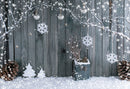 wood floor photo backdrop winter snowflake photography background Merry Christmas photo booth props wooden Vinyl backdrops kids