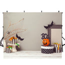 halloween photo booth backdrop wall 8x6 backdrop for picture Pumpkin Lantern photography background for baby shower photo props