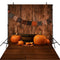 halloween theme photo booth backdrop wood floor backdrop for picture Pumpkin Lantern photography background for kids photo props scary
