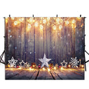 wood floor photo backdrop twinkle stars photography background Merry Christmas photo booth props sparkle vinyl backdrops kids