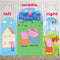 Customize Size Peppa Pig Photo Background Character Cover Theme Arch Background Double Side Elastic Covers