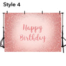 Personalized glitter pink black silver champagne birthday party decoration for photography background for picture wedding bridal Shower Backdrop